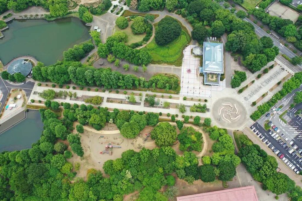 県立柏の葉公園（かつての十余二村の一部）